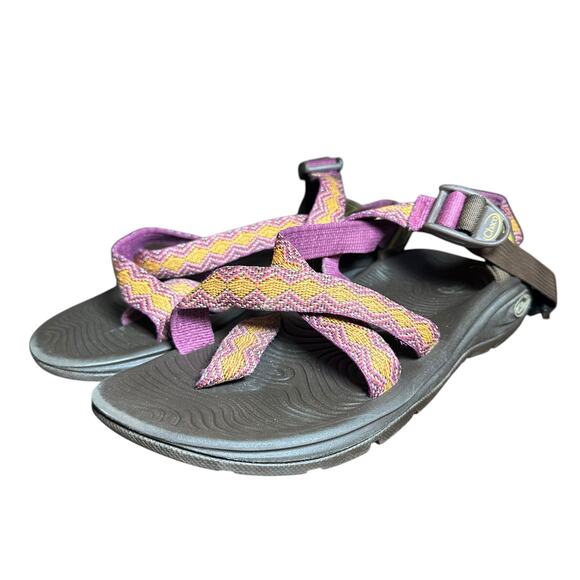 Chaco Women's Zvolv 2 Sport Strappy Sandal Size 9 Pink Orange walking hiking - Picture 6 of 12